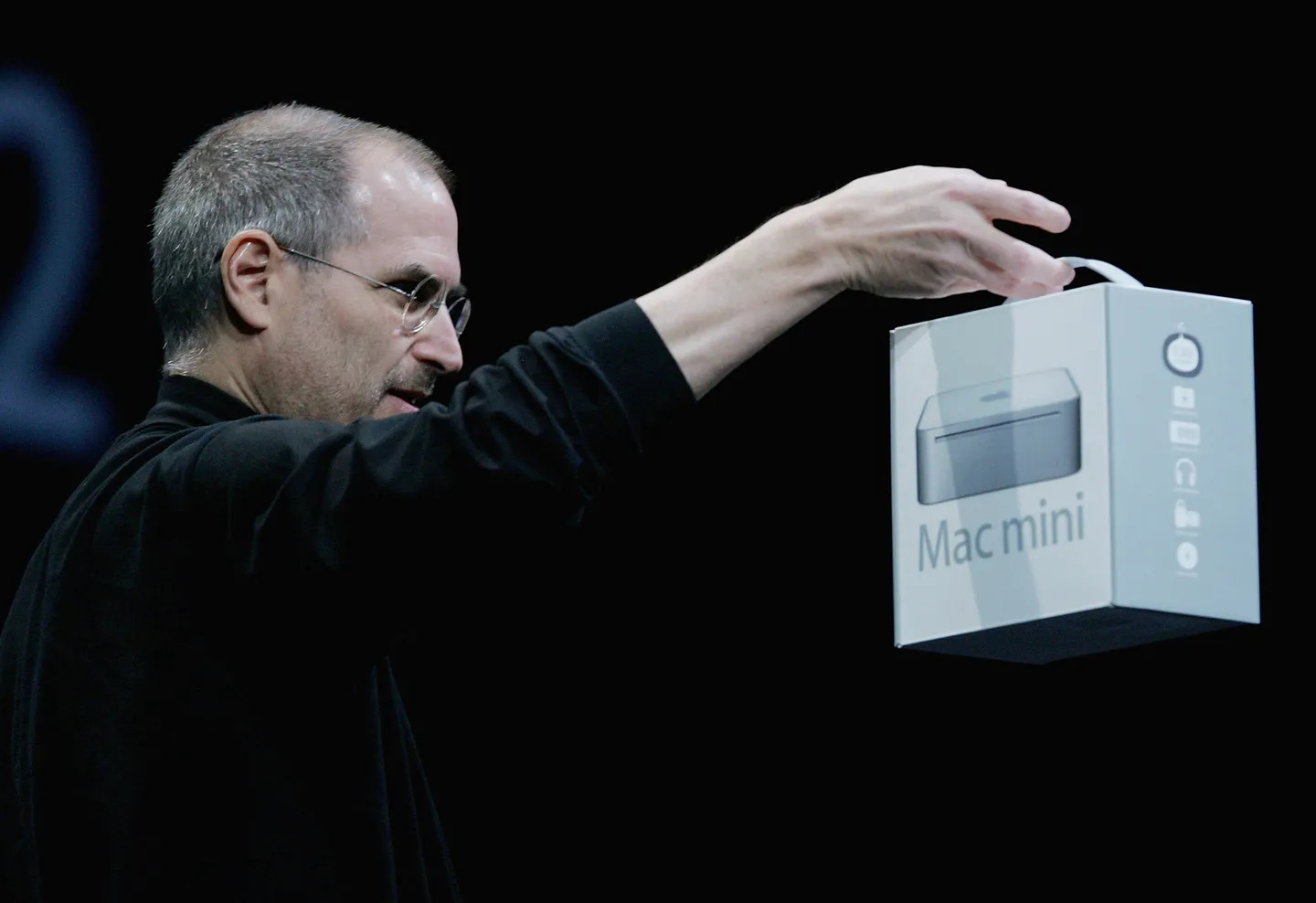Steve Jobs Mac mini 2005