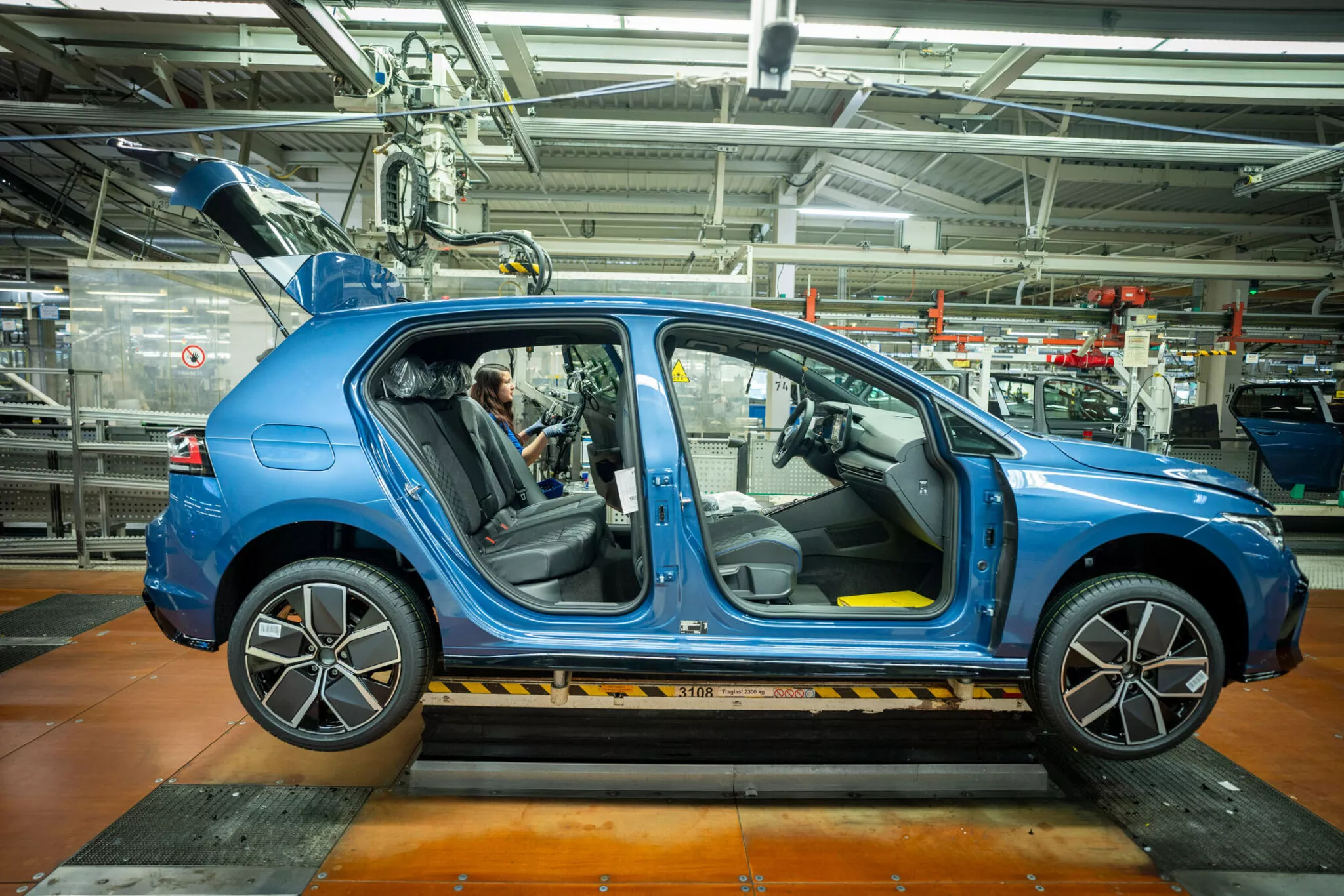 vw golf uretimi