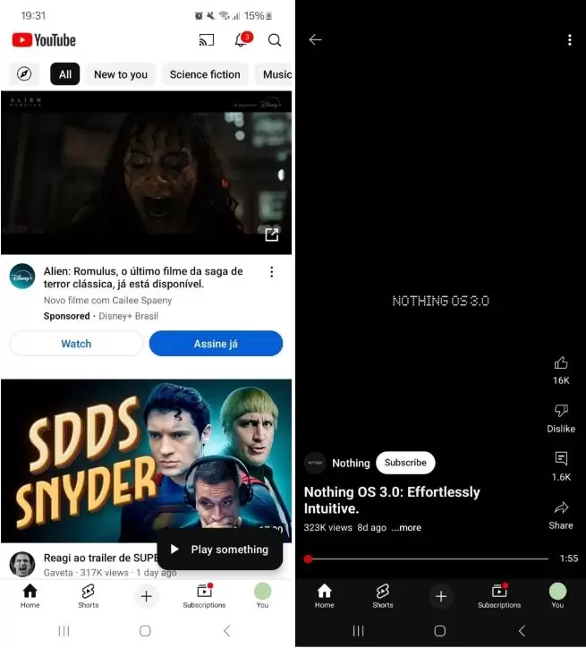 youtube birseyler seyret
