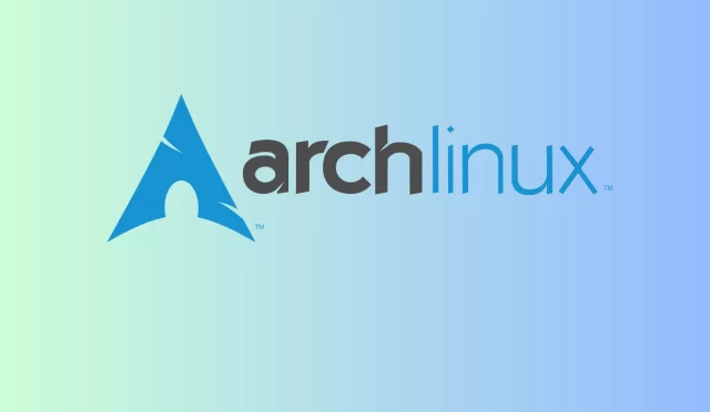 Arch Linux Esneklik ve Güç ile Özgürlüğün Adı!