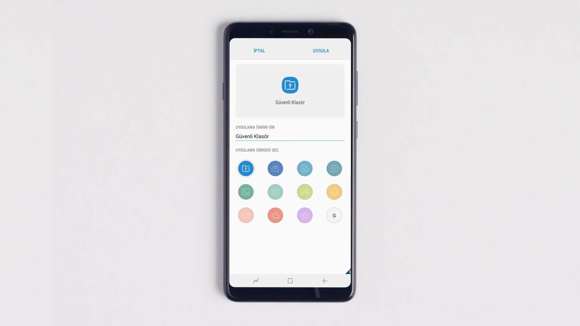 samsung guvenli klasor acigi 2