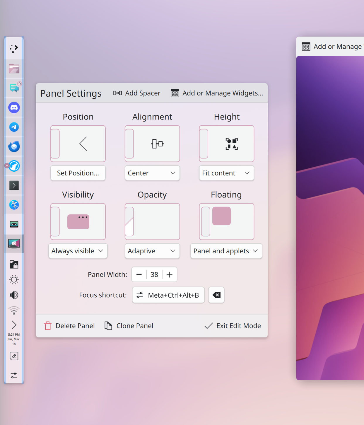 panel visualizations oriented accurately