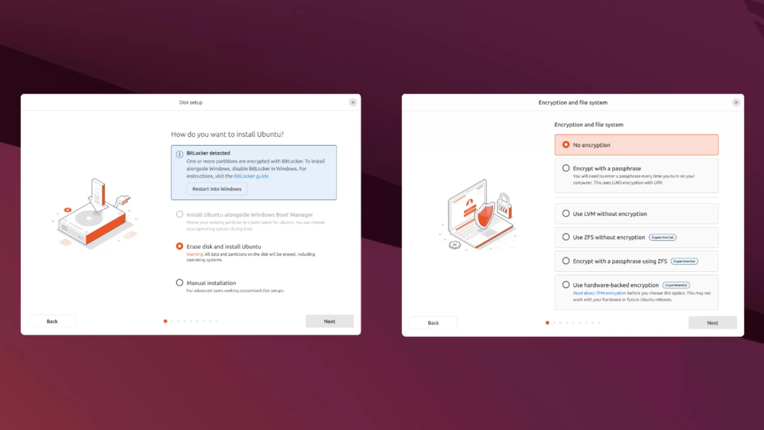25.04 Installer Screenshots scaled
