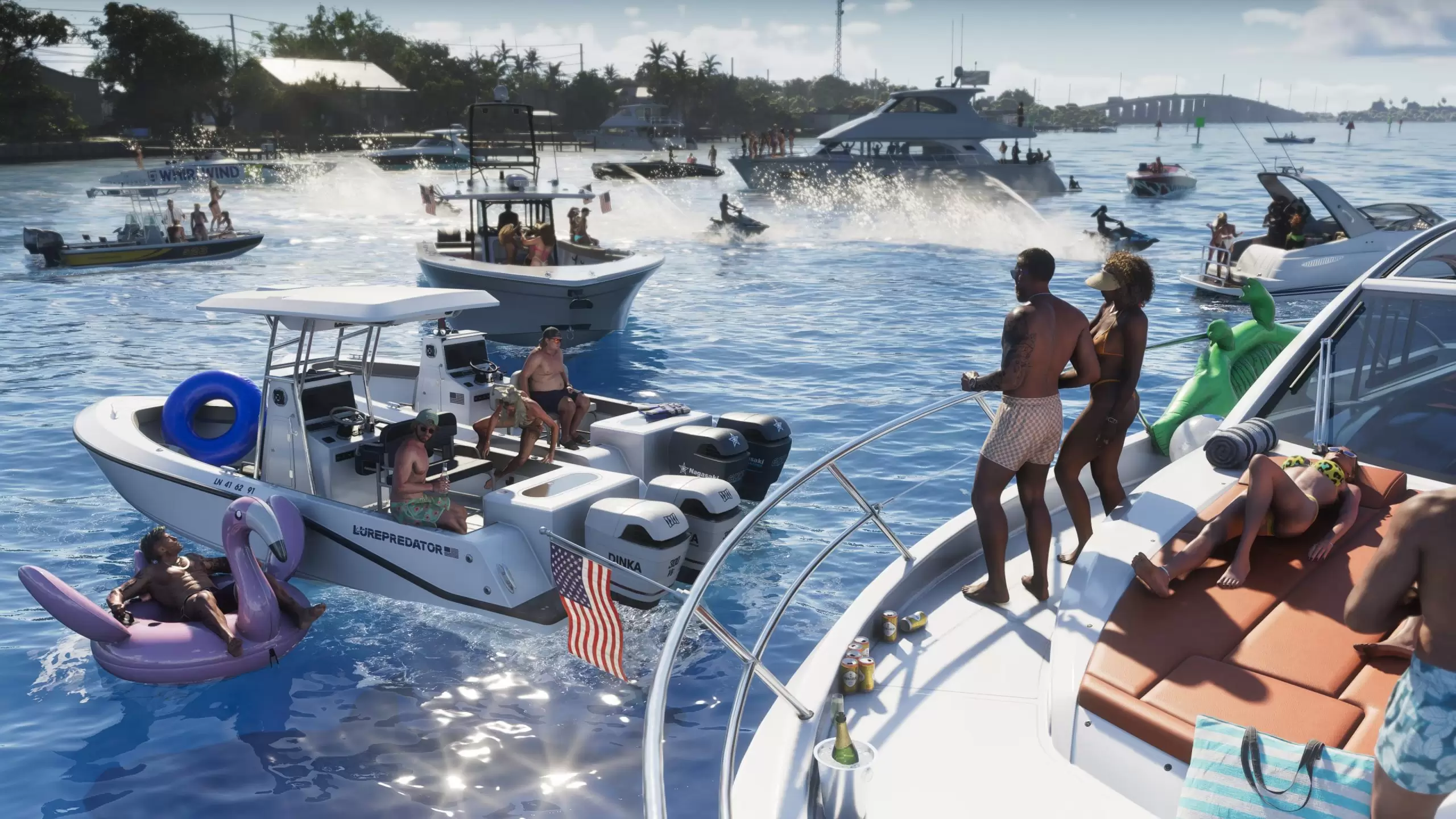 GTA 6 oyununa ait bir ekran görüntüsü