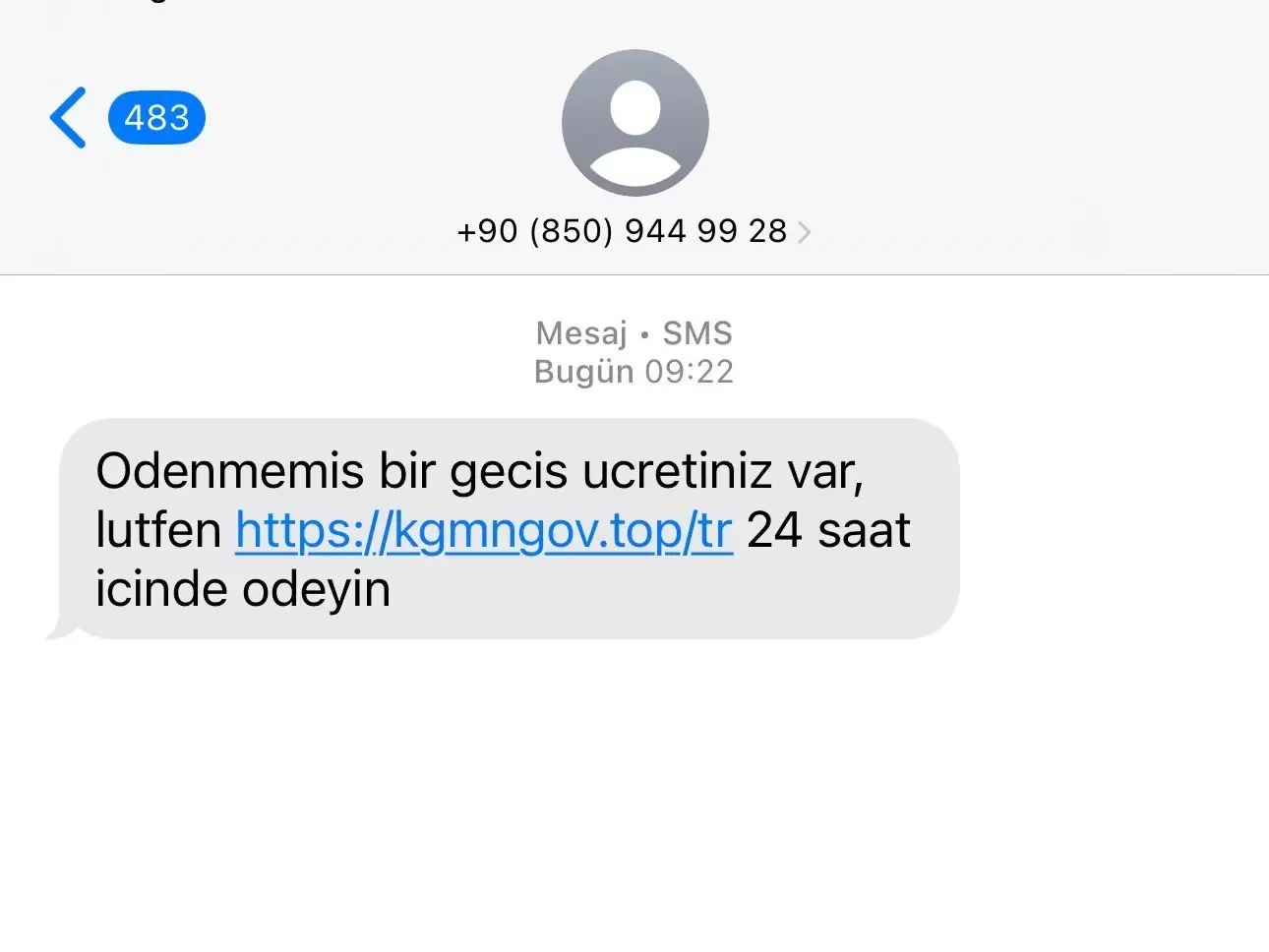 hgs dolandiricligi sms edited