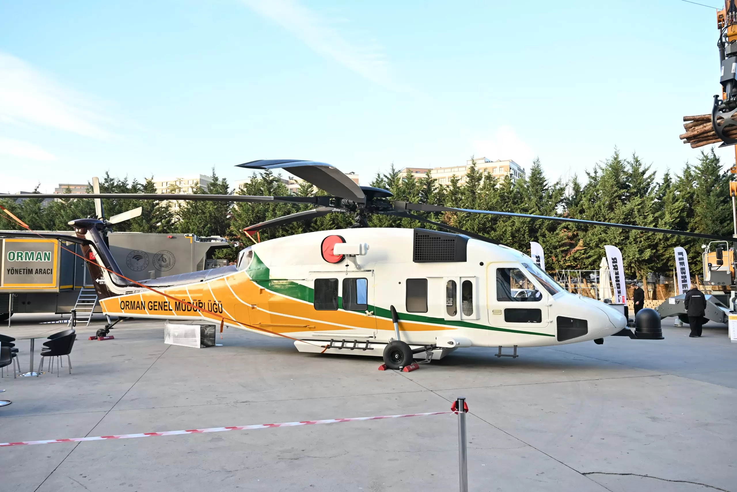 Türkiye’nin İlk Yerli Yangın Helikopteri T925 Tanıtıldı