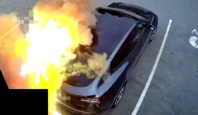 Tesla Şarj Adaptörü Patladı: Sürücü Yaralandı