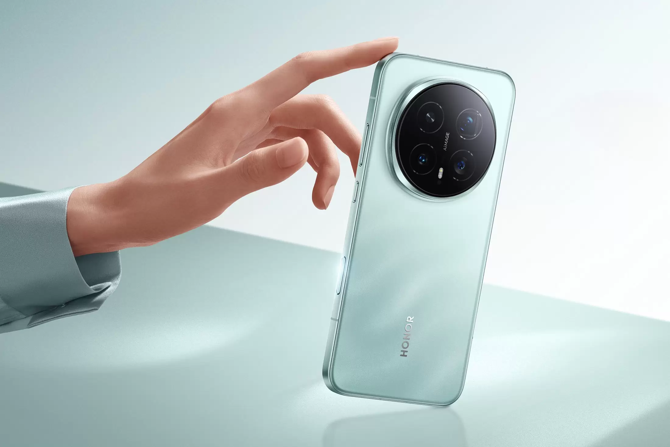 honor magic 8 pro cyan
