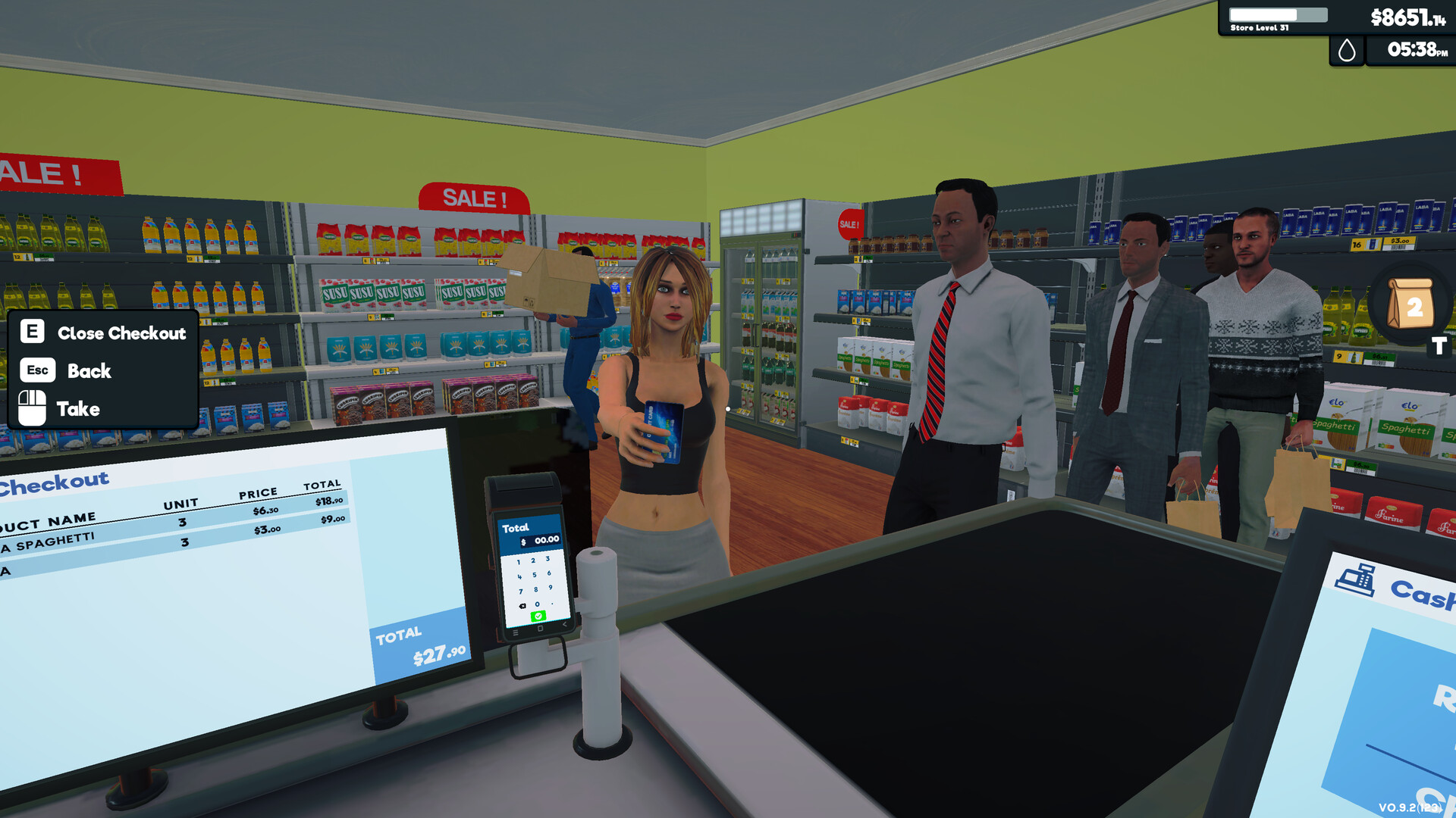super market sim