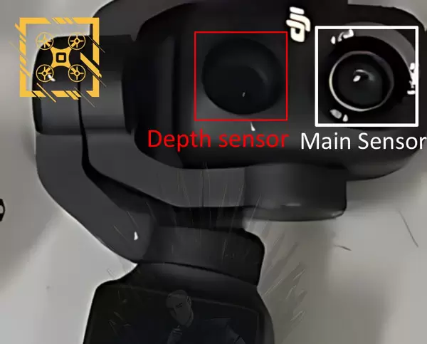 dji pocket 4 derinlik sensoru