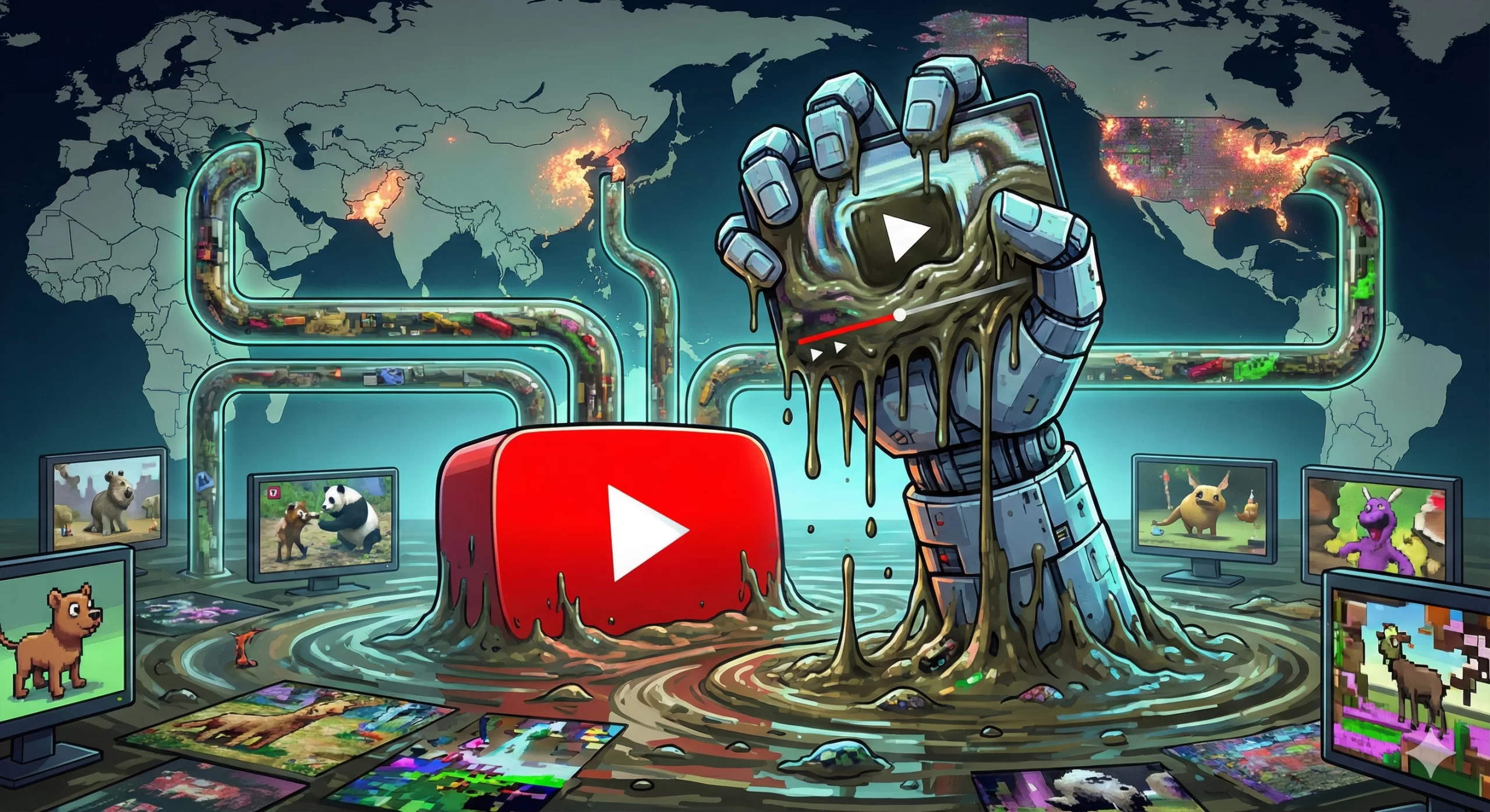 Rapor: YouTube’un %21’i Artık “AI Çöpü”