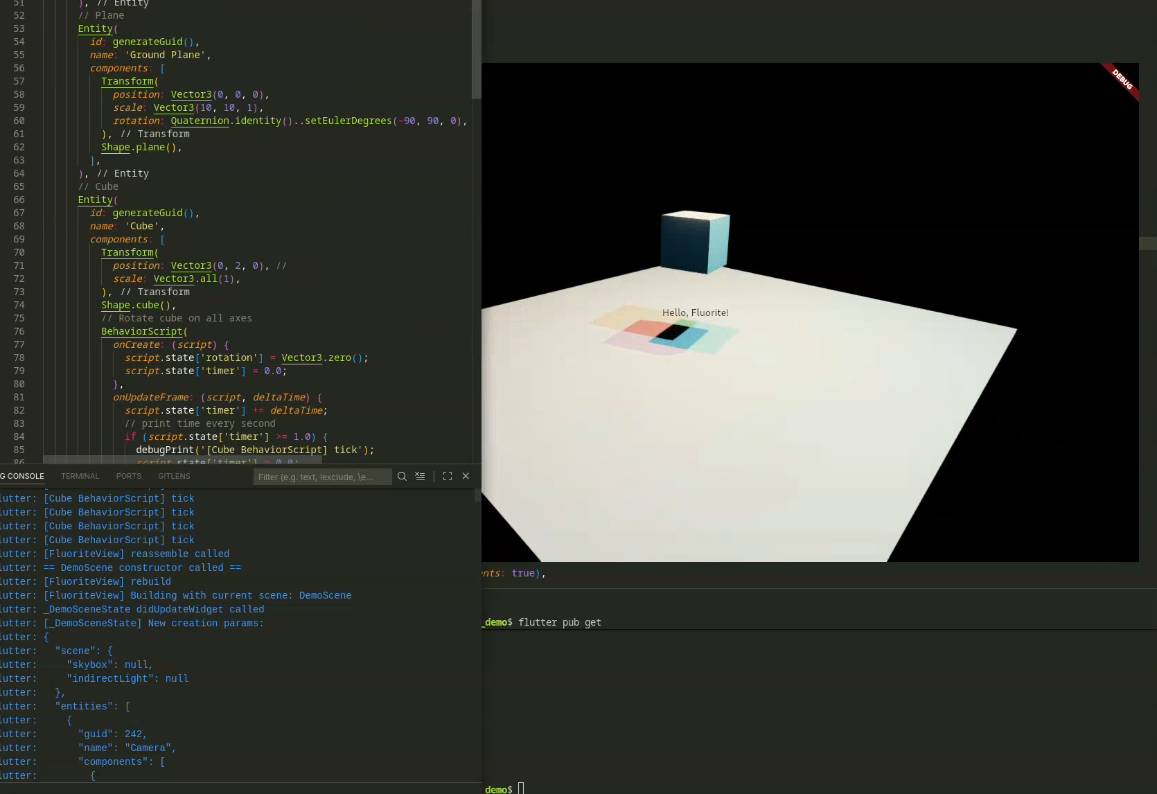 fluorite oyun motoru 2